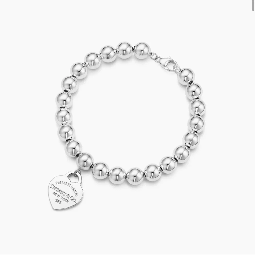 Return to Tiffany™ Heart Tag Bracelet in Silver, 8 mm - Picture 2 of 9